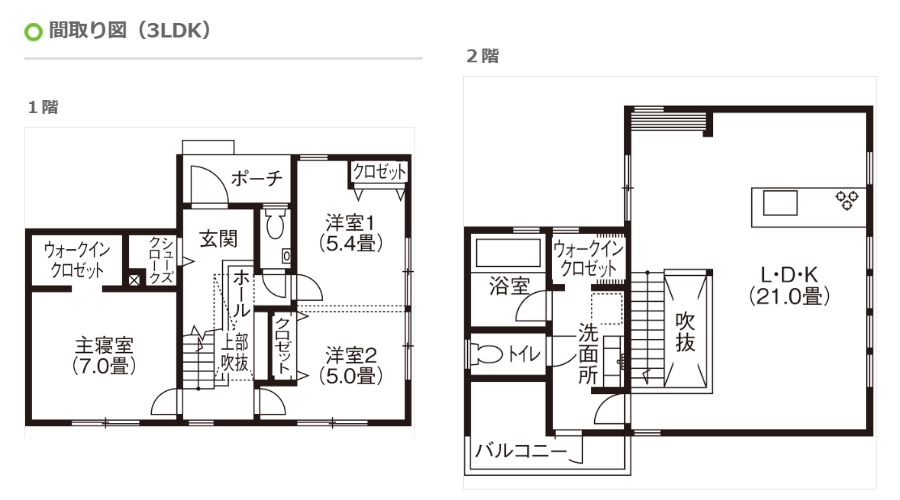 アイ工務店の家間取り