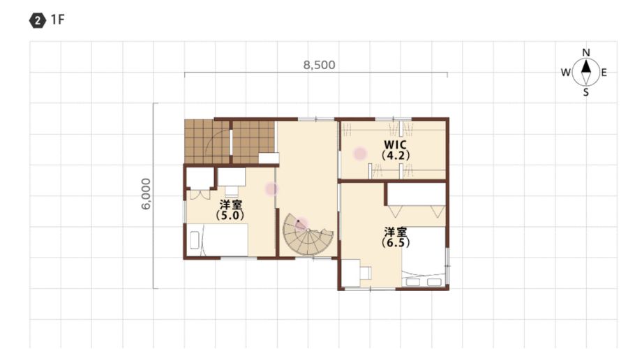 20坪台アイフルホーム間取り1F